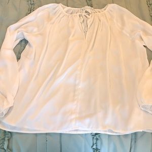 Cream blouse